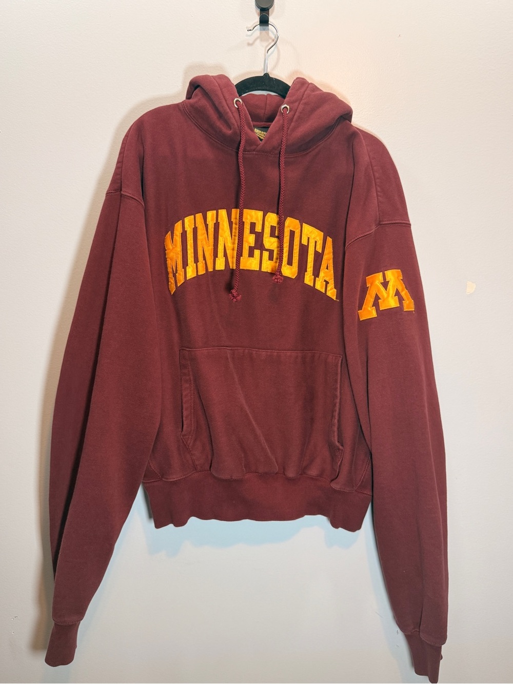 University of Minnesota Maroon Hooded Pullover
